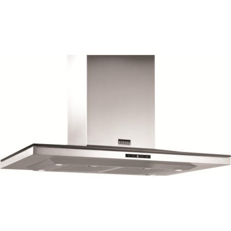 Stoves S900isd Low Profile Touch Control 90cm Island Cooker Hood Stainless Steel
