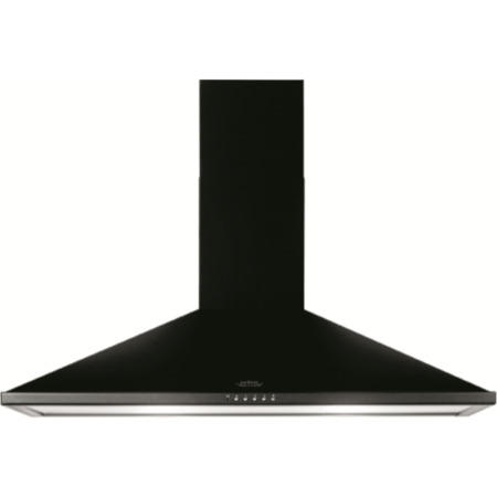 Belling Classic 1100DFT Blk Range Cooker And 110 Chim BK Chimney Hood