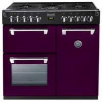 Stoves Richmond 900DFT Colour Boutique 90cm Dual Fuel Range Cooker in Wild Berry