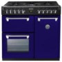Stoves Richmond 900DFT Colour Boutique 90cm Dual Fuel Range Cooker - Midnight Gaze