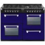 Stoves Richmond 1000DFT Colour Boutique 100cm Dual Fuel Range Cooker - Midnight Gaze