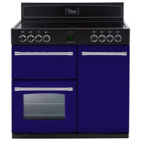 Belling Classic 90E 90cm Electric Range Cooker with Ceramic Hob - Midnight Gaze