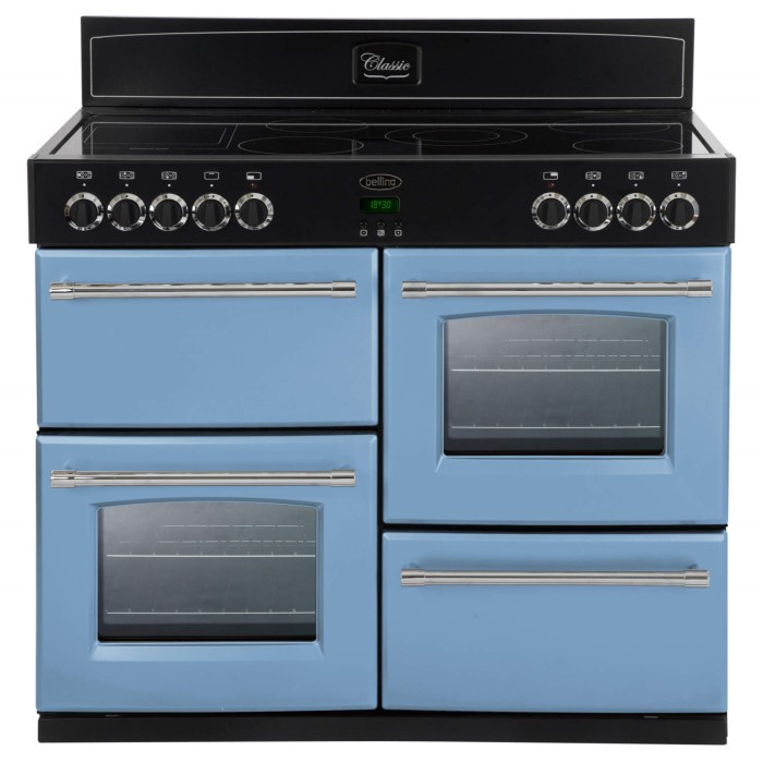 Belling Classic 100E 100cm Electric Range Cooker with Ceramic Hob Day's Break 444441376