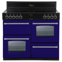 Belling Classic 100E 100cm Electric Range Cooker with Ceramic Hob - Midnight Gaze