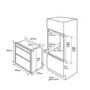 GRADE A1 - New World NW901G Gas Built In Twin Cavity Oven Black