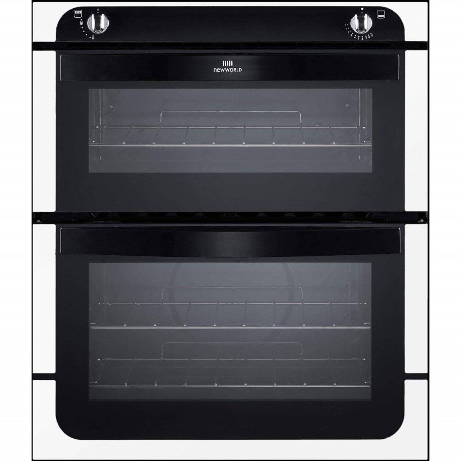 New World NW701G Gas Builtunder Double Cavity Oven White 444441623 Appliances Direct New World NW701G Gas Builtunder Double Cavity Oven White 444441623 Appliances Direct