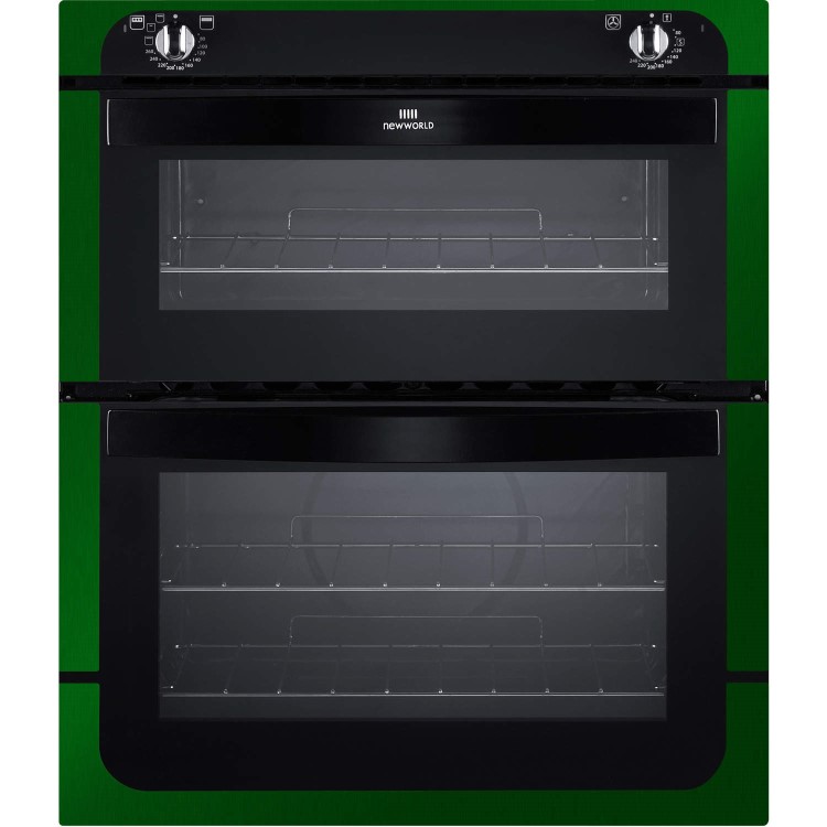 New World NW701DO Electric Built Under Double Oven In Metallic Green