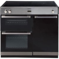 Belling DB4 90Ei 90cm Electric Range Cooker with Induction Hob - Stainless Steel