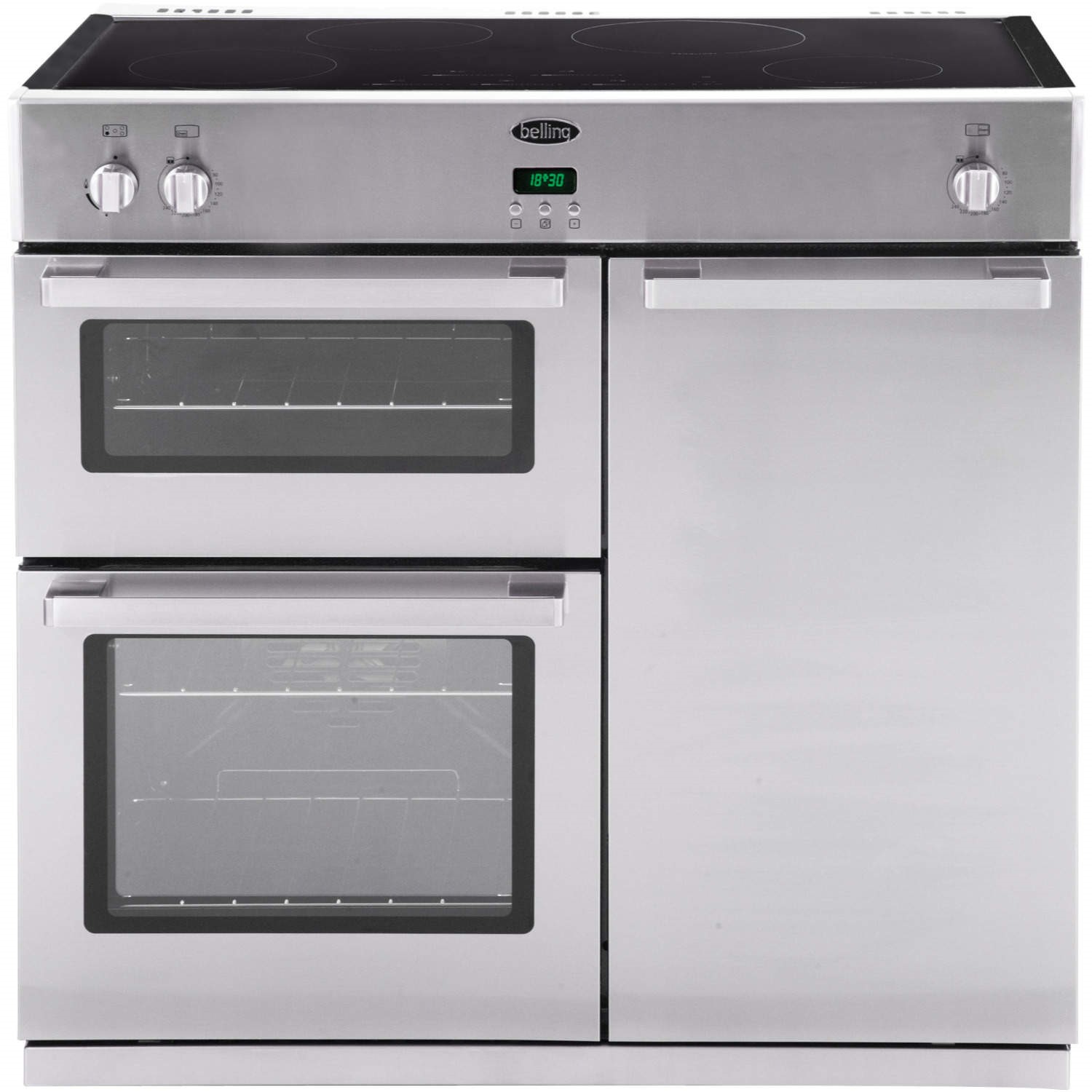 Belling DB4 90Ei PROF 90cm Electric Range Cooker With Induction Hob