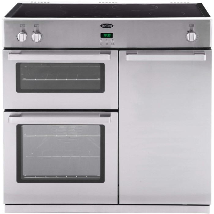 Belling DB4 90Ei PROF 90cm Electric Range Cooker With Induction Hob