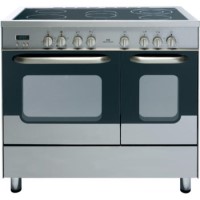 New World 90EDO AV 90cm Electric Range Cooker in Stainless Steel
