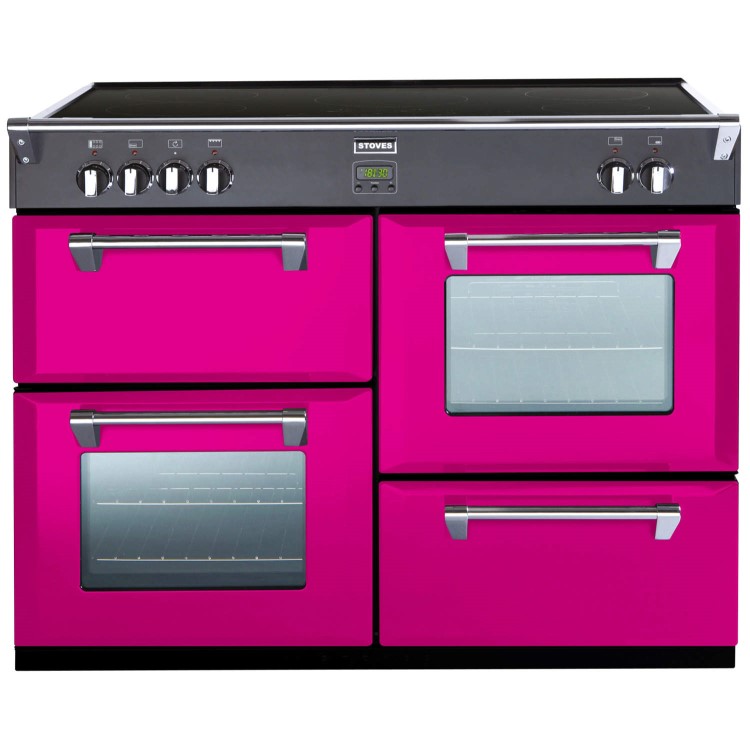 Stoves Richmond 1000Ei Colour Boutique 100cm Electric Range Cooker with Induction Hob - Floral Burst