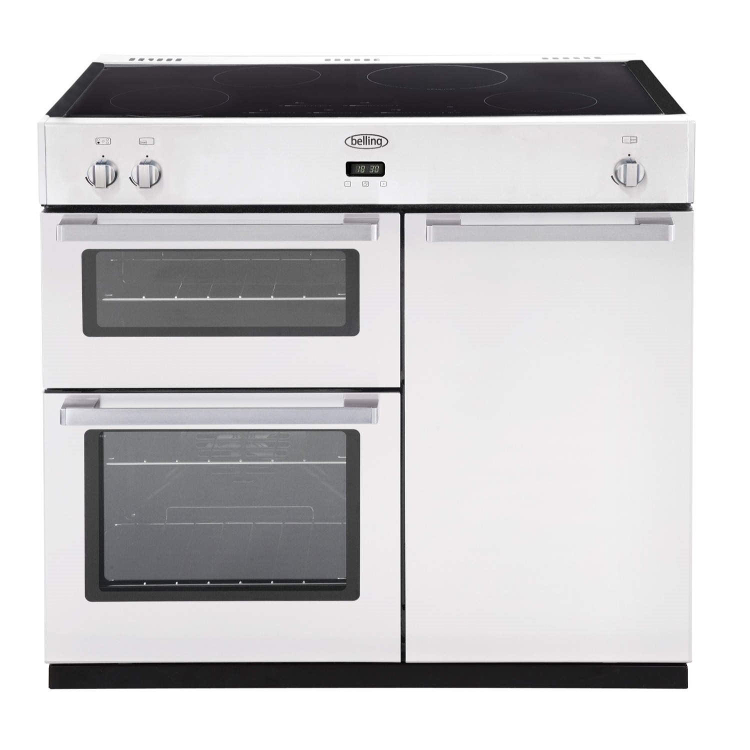 Belling DB4 90Ei 90cm Electric Range Cooker with Induction Hob White