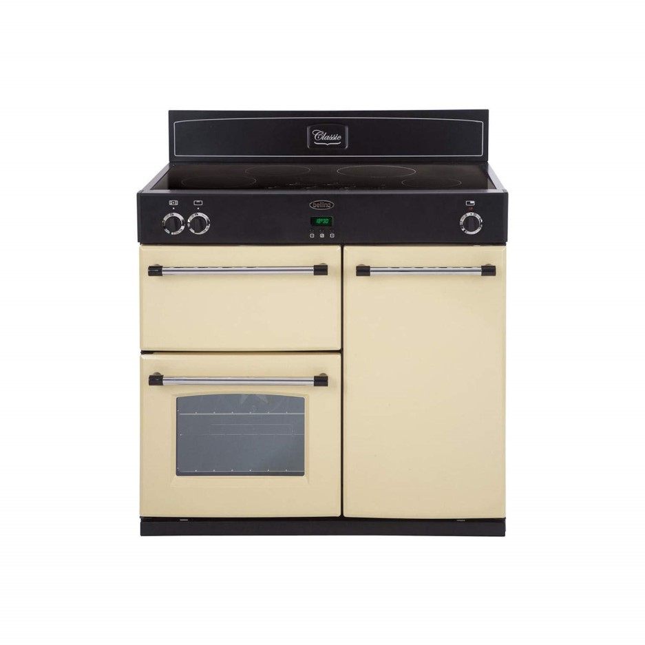 Belling Classic 90Ei 90cm Electric Range Cooker With Induction Hob