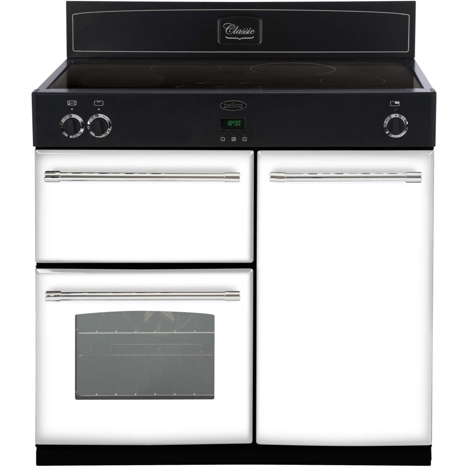 Belling Classic 90Ei 90cm Electric Range Cooker with Induction Hob