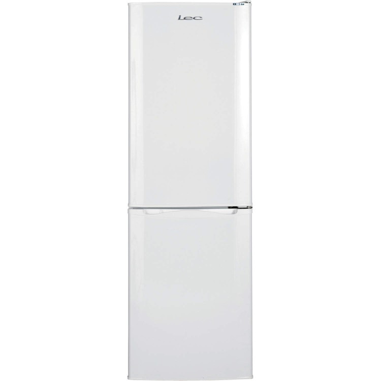 GRADE A3 - LEC TF50152 50cm Wide 1.52m Tall Freestanding Fridge Freezer White
