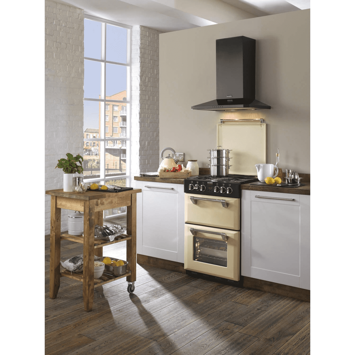 Stoves Richmond 55cm Electric Mini Range Cooker Cream 444441979