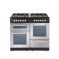 New World 444441990 Spirit 100DFT Silver 100cm Dual Fuel Range Cooker New World 444441990 Spirit 100DFT Silver 100cm Dual Fuel Range Cooker
