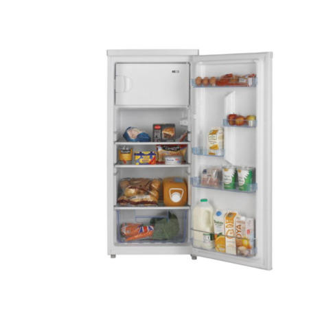 GRADE A1 - LEC 444441994 55cm Wide 1.2m Tall Freestanding Fridge in White