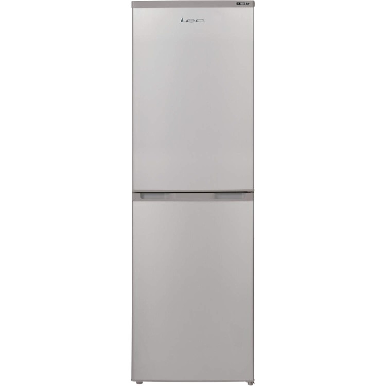 LEC TF5517S Frost Free Freestanding Fridge Freezer - Silver