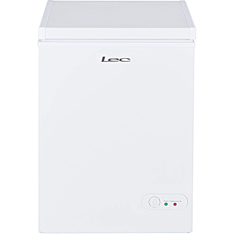 LEC CF100 LW 100 Litre Chest Freezer - White