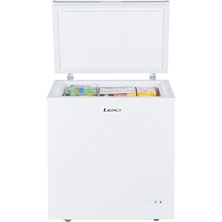 GRADE A3 - LEC CF150LW 150 Litre Chest Freezer - White