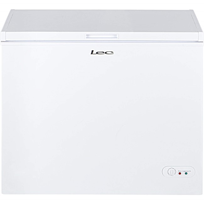 LEC CF200LW 200 Litre Chest Freezer White 444442303 Appliances Direct