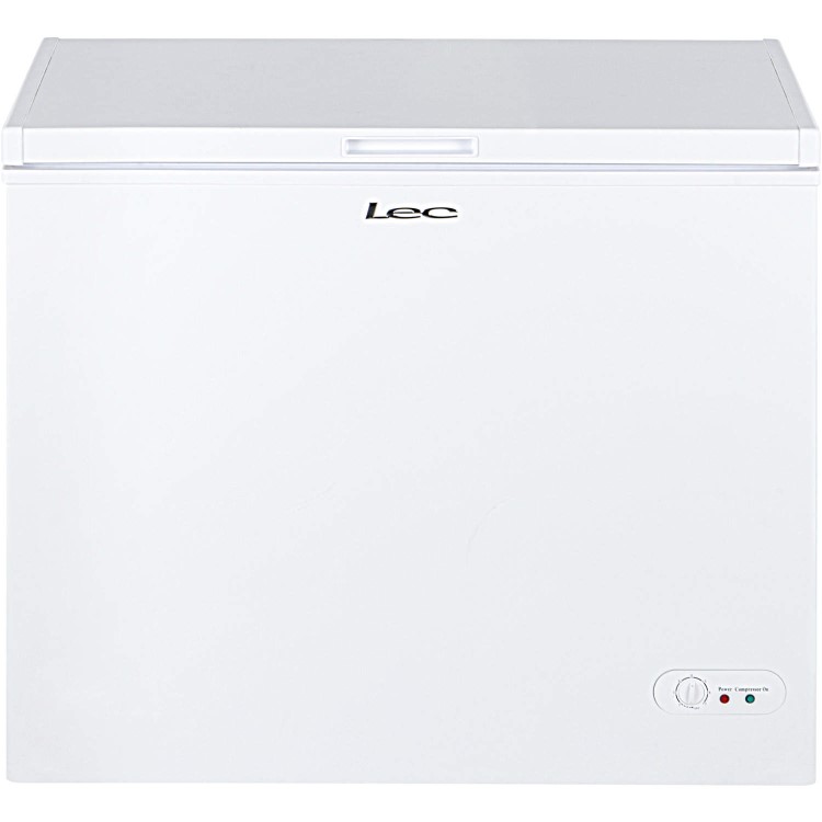 LEC CF200LW 200 Litre Chest Freezer - White