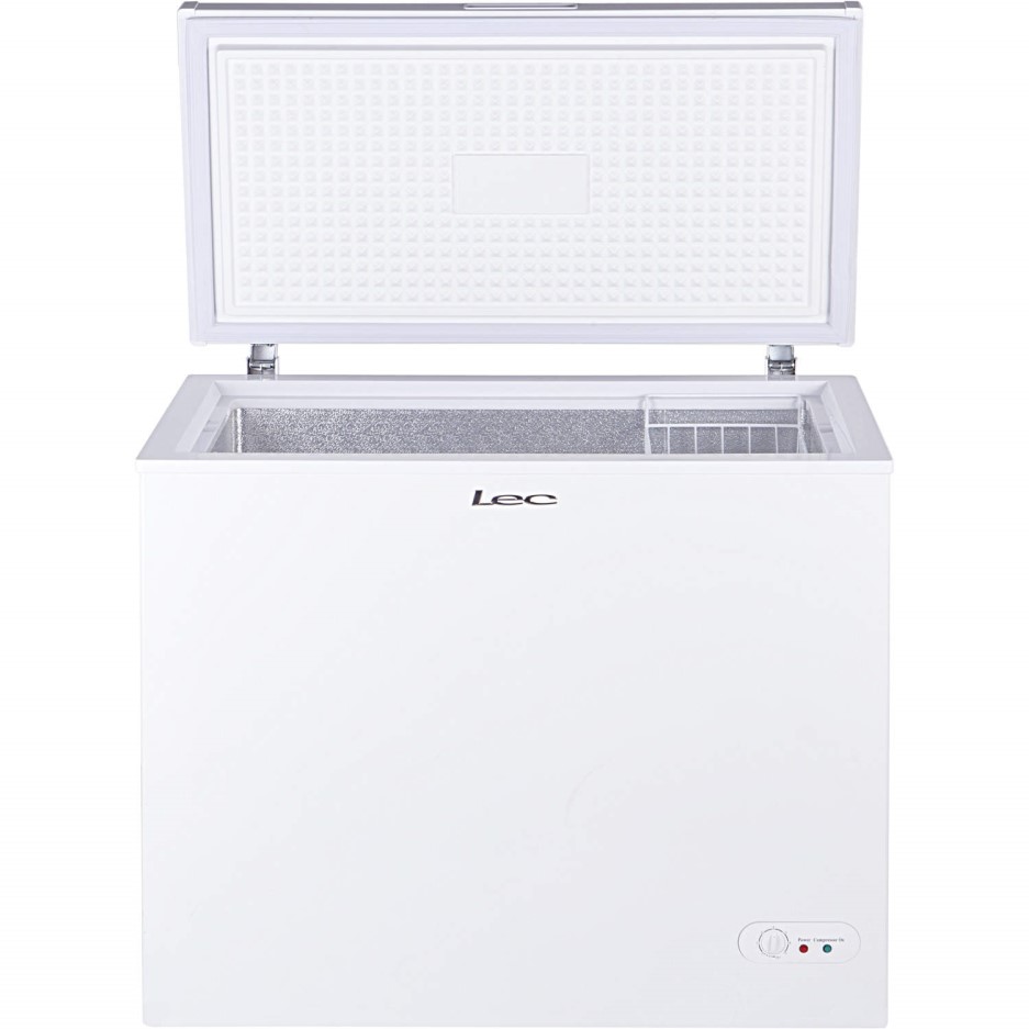 LEC CF200LW 200 Litre Chest Freezer White 444442303 Appliances Direct
