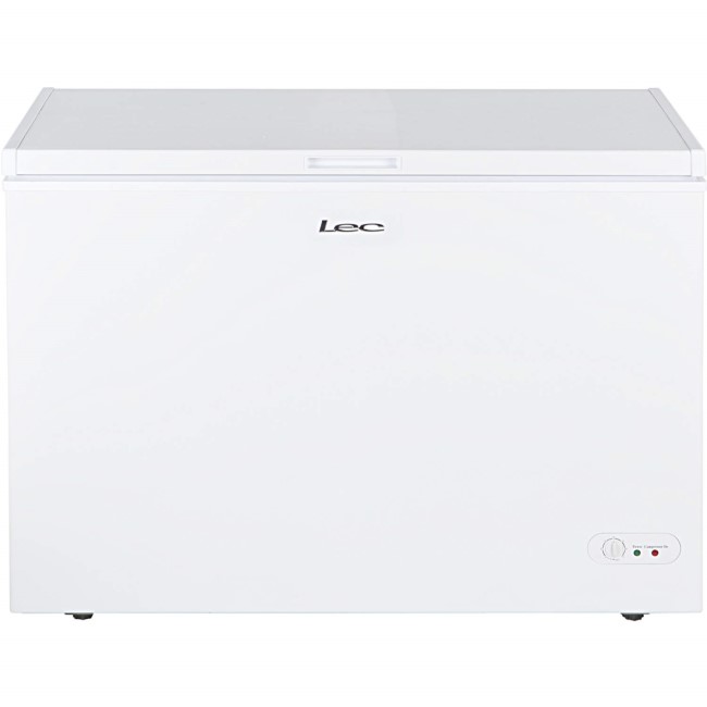 LEC CF250LW 250 Litre Chest Freezer - White