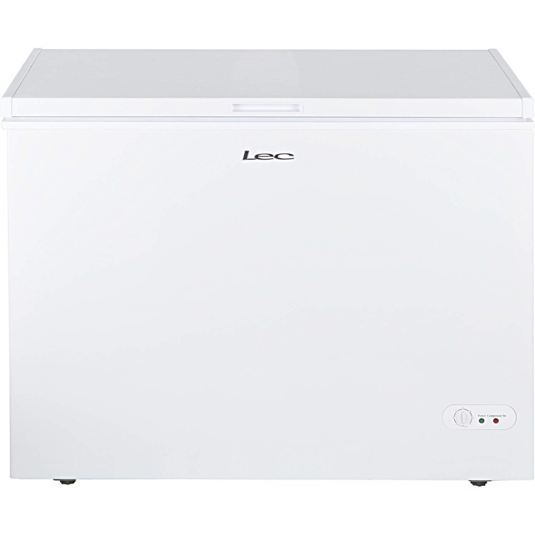 LEC CF300LW 300 Litre Chest Freezer - White