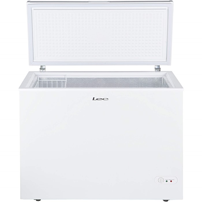 LEC CF300LW 300 Litre Chest Freezer White 444442305 Appliances Direct