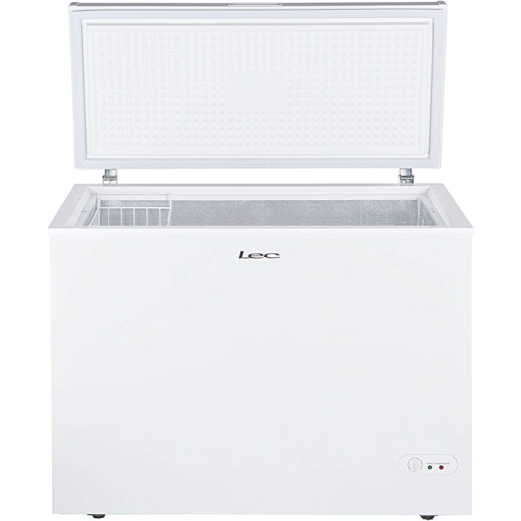 LEC CF300LW 300 Litre Chest Freezer - White