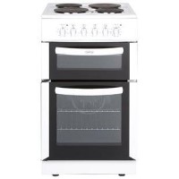 Belling FSE50FDOW 50cm Wide Double Oven Electric Cooker - White