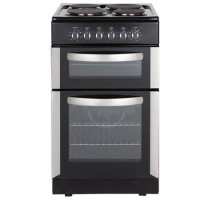 Belling FSE50FDOSS 50cm Wide Double Oven Electric Cooker - Stainless Steel