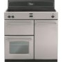 Belling Classic 900Ei Sil Range Cooker And 90 Chim BK Chimney Hood