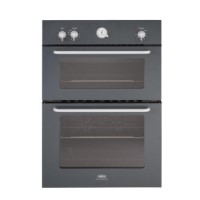 Belling SCBI90FP Sebastian Conran Antracite Electric Built-in Fanned Double Oven