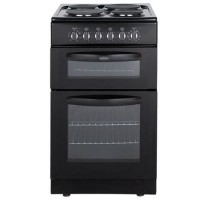 Belling FSE50FDOB 50cm Wide Double Oven Electric Cooker - Black