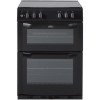 Belling FSDF60DOW Double Oven 60cm Dual Fuel Cooker - Black
