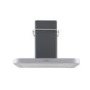 Belling SCCHIM60 Sebastian Conran Aluminium-look 60cm Chimney Cooker Hood With Rail
