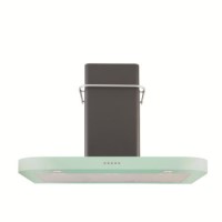 Belling SCCHIM90 Sebastian Conran Pastel Green 90cm Chimney Cooker Hood With Rail