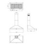 GRADE A1 - Belling CLASSIC 110CHIM 110cm Wide Chimney Cooker Hood Cream