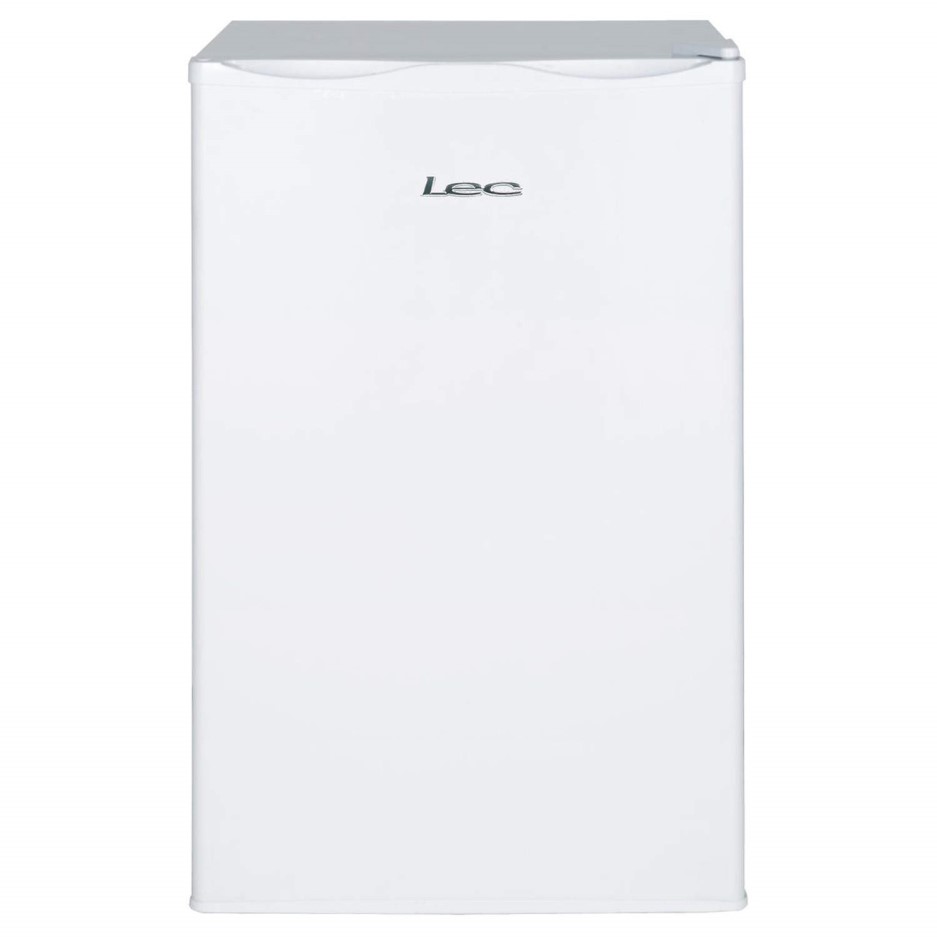 LEC U50263 50cm Wide Freestanding Upright Under Counter Freezer White