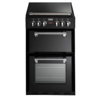 Refurbished Stoves Richmond 550DFW 55cm Mini Range Dual Fuel Cooker Black Refurbished Stoves Richmond 550DFW 55cm Mini Range Dual Fuel Cooker Black