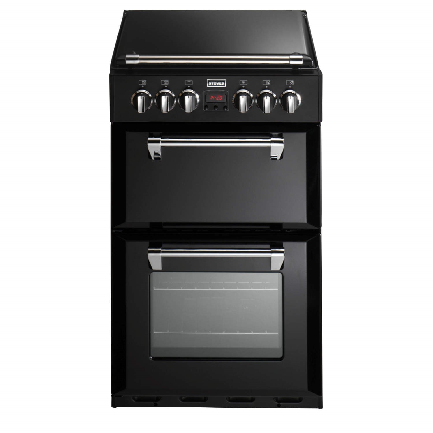 Stoves Richmond 550DFW Mini Range 55cm Dual Fuel Cooker - Black