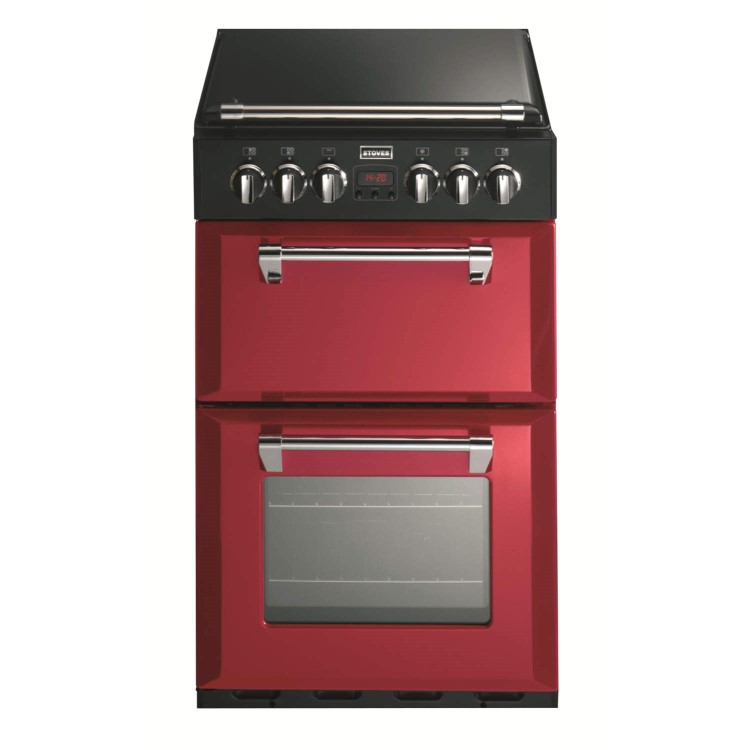 Stoves Richmond 550DFW Mini Range 55cm Dual Fuel Cooker - Hot Jalapeno