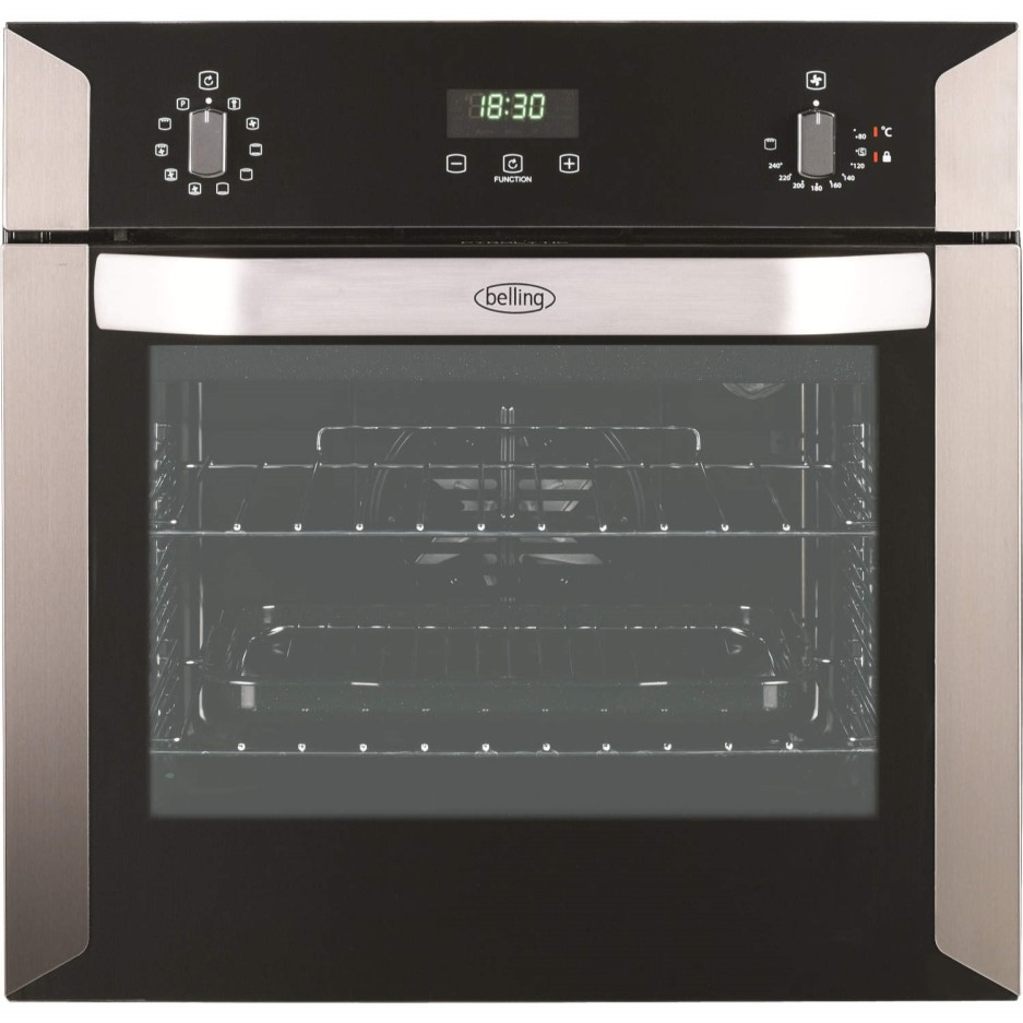 Belling BI 60E PYR Stainless Steel Electric Builtin Single Oven With