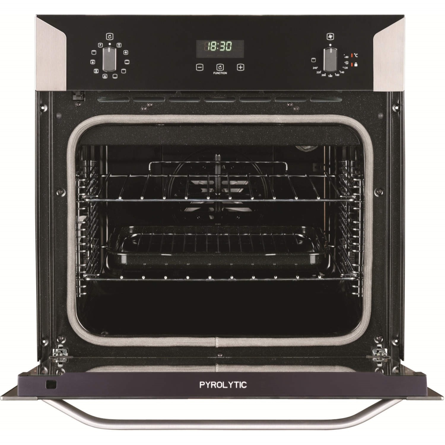 Belling BI 60E PYR Stainless Steel Electric Builtin Single Oven With