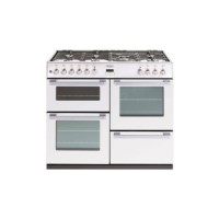 Belling DB4 100DFT 100cm Wide Dual Fuel Range Cooker - White