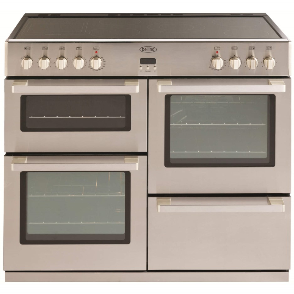 Belling DB4 100E PROFESSIONAL 100cm Wide Electric Range Cooker With